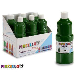 Tempera 400 ml Dark green (6 Units)