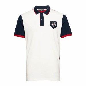 Polo à manches courtes homme Jack & Jones Jcodragon Blanc