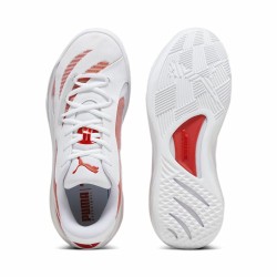 Chaussures de Basket-Ball pour Adultes Puma All-Pro Nitroam Blanc