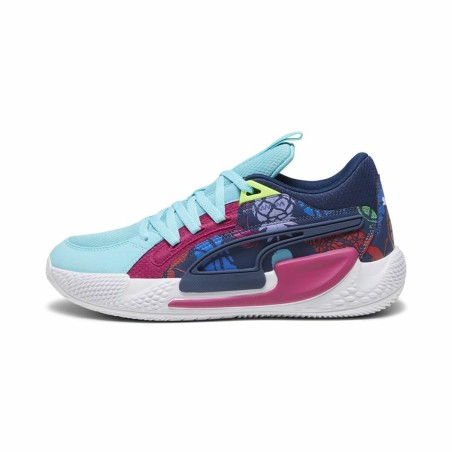 Basketballschuhe für Erwachsene Puma Court Rider Chaos Hellblau