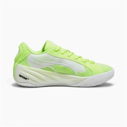 Chaussures de Basket-Ball pour Adultes Puma All-Pro Nitro Jaune