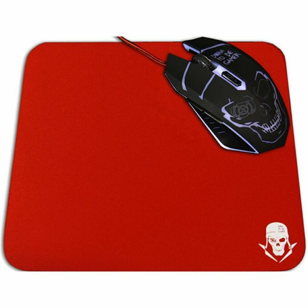 Gaming Mouse Mat Skullkiller GMPR1 Non-slip Red