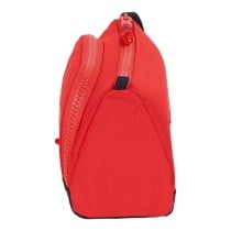 Schulmäppchen RFEF Blau Rot 20 x 11 x 8.5 cm (32 Stücke)