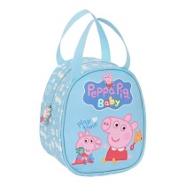 Sac glacière goûter Peppa Pig Baby Bleu 19 x 22 x 14 cm