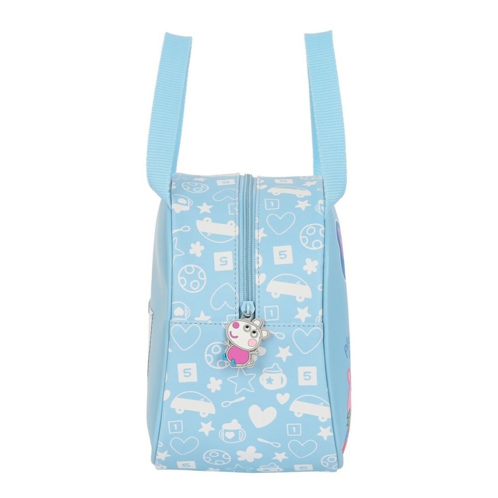 Sac glacière goûter Peppa Pig Baby Bleu 19 x 22 x 14 cm