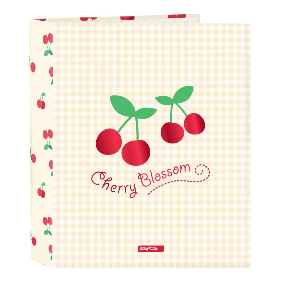 Ringbuch Safta Cherry Beige A4 27 x 33 x 6 cm