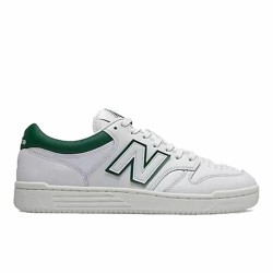 Chaussures de Sport pour Homme New Balance 480 Vert Blanc