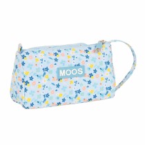 Trousse Scolaire avec Accessoires Moos Lovely Bleu (32 Pièces)