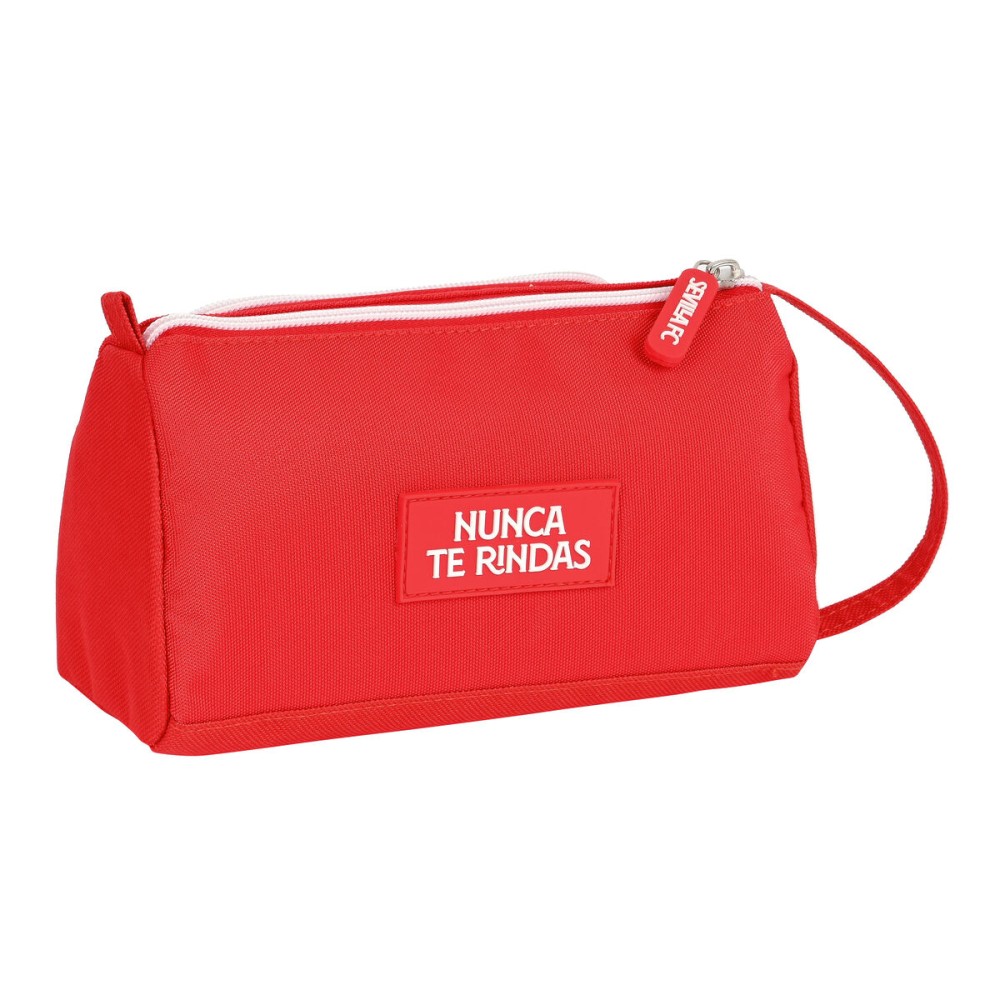 Trousse d'écolier Sevilla Fútbol Club Rouge 20 x 11 x 8.5 cm