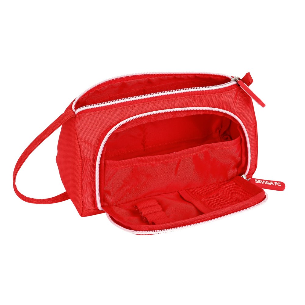 Trousse d'écolier Sevilla Fútbol Club Rouge 20 x 11 x 8.5 cm