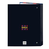 Ringbuch F.C. Barcelona Granatrot Marineblau A4 26.5 x 33 x 4 cm