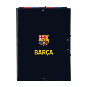 Faltblatt F.C. Barcelona Granatrot Marineblau A4 (26 x 33.5 x 2.5 cm)