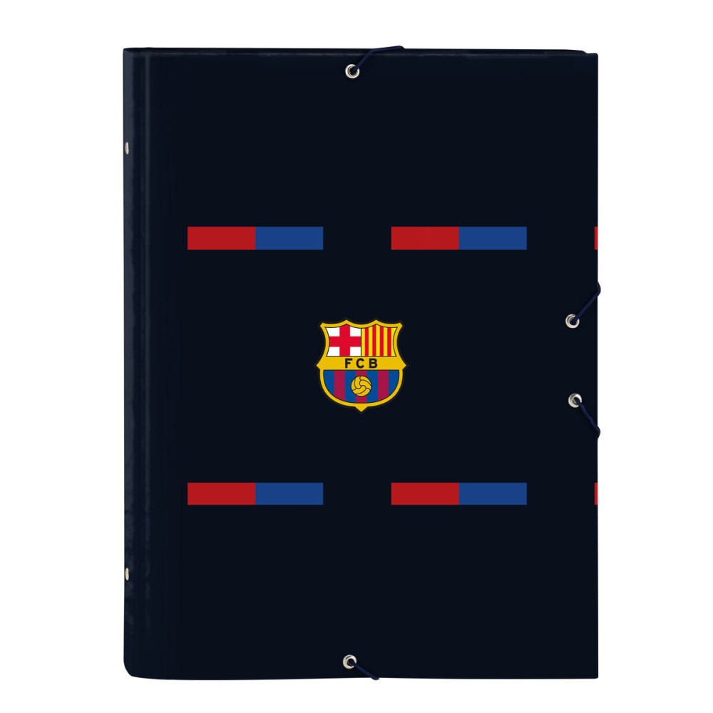 Faltblatt F.C. Barcelona Granatrot Marineblau A4 (26 x 33.5 x 4 cm)