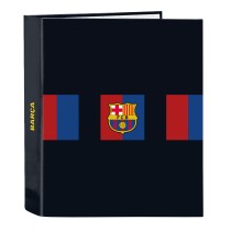 Reliure à anneaux F.C. Barcelona Bordeaux Blue marine A4 27 x 33 x 6 cm