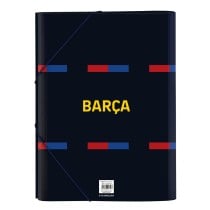 Faltblatt F.C. Barcelona Granatrot Marineblau A4 (26 x 33.5 x 4 cm)