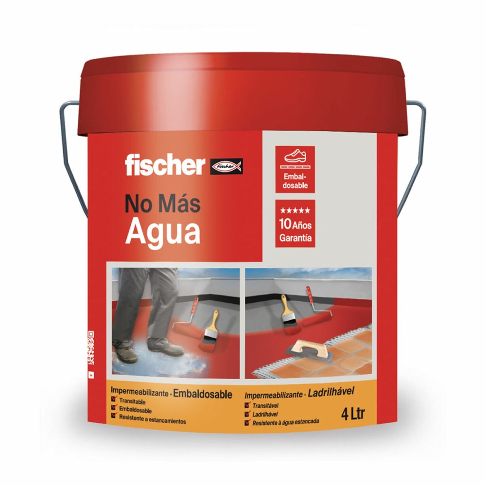 Waterproofing Fischer Ms Grey 4 L