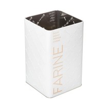 Boîte Multiusage Nature Scandi Métal Blanc 1 Kg