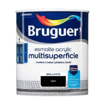 Peinture acrylique Bruguer Noir (750 ml)