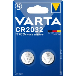 Lithiumknopfzellen Varta CR 2032 230 mAh 3 V (2 Stück)