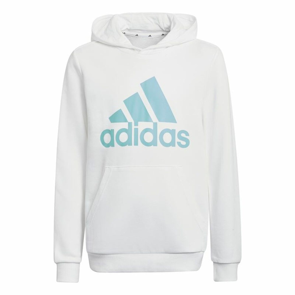 Sweat à capuche enfant Adidas Bleu Blanc