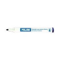 felt-tip pens Milan Whiteboard 12 Units Red PVC