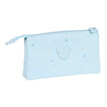 Triple Carry-all Mickey Mouse Clubhouse Baby Light Blue (22 x 12 x 3 cm)