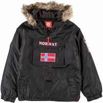 Jungen Sweater mit Kapuze Go & Win Norway Schwarz