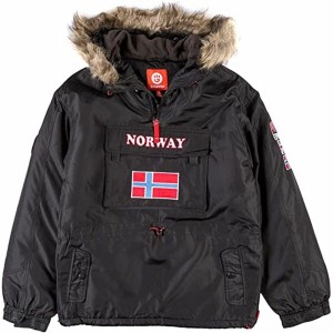 Sweat à capuche enfant Go & Win Norway Noir