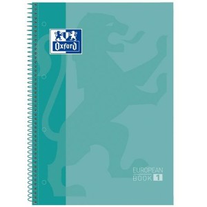 Cahier Oxford European Book Ice Menthe A4 5 Pièces