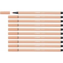 Feutres Stabilo Pen 68 Viande (10 Pièces)