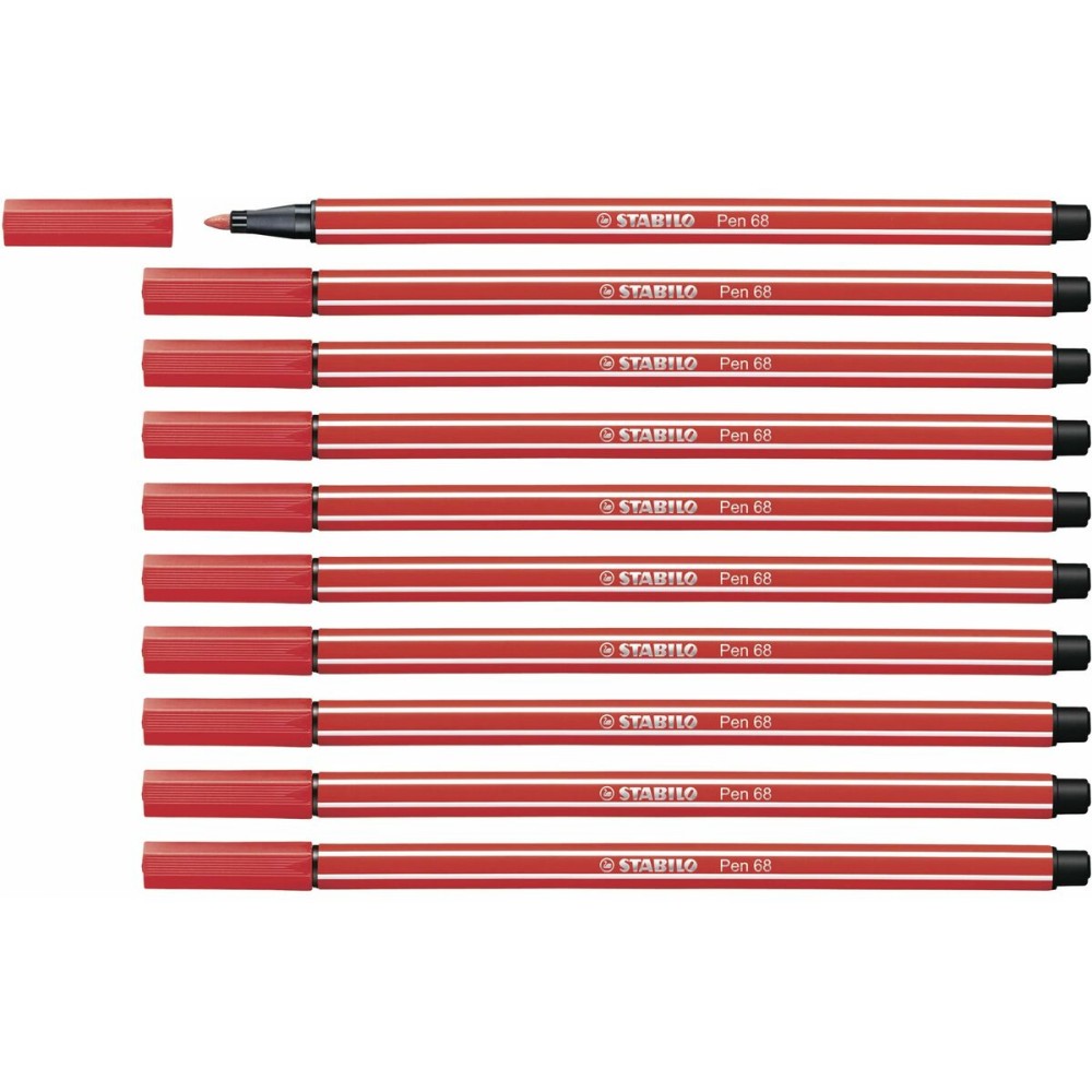 Feutres Stabilo Pen 68 (10 Pièces)