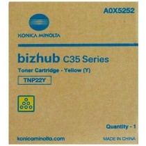 Toner Konica Minolta TNP-22Y Jaune Jaune/Noir