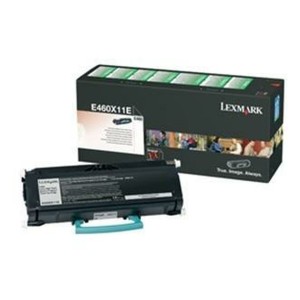 Toner Lexmark E460X11E Black