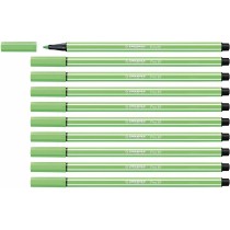 Feutres Stabilo Pen 68 Vert émeraude (10 Pièces)