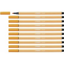 Felt-tip pens Stabilo Pen 68 Orange (10 Pieces)