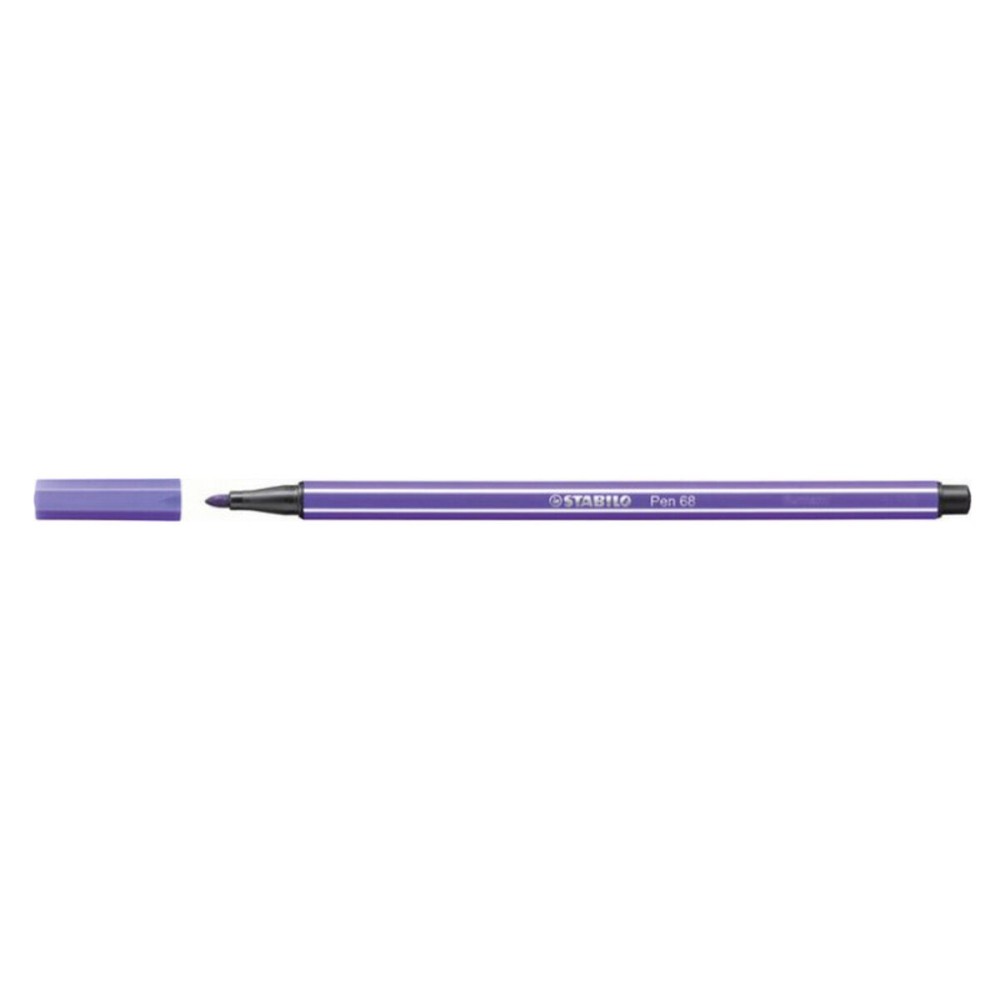 Felt-tip pens Stabilo Pen 68 Violet (10 Pieces)