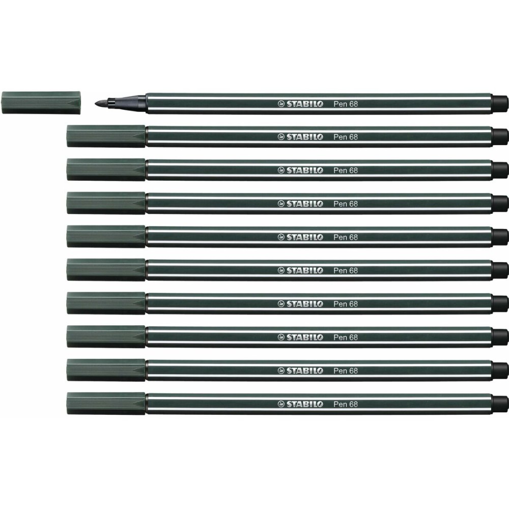 Feutres Stabilo Pen 68 (10 Pièces)