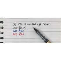 stylo à encre liquide Uni-Ball UB-150-10 Bleu 1 mm (12 Pièces)