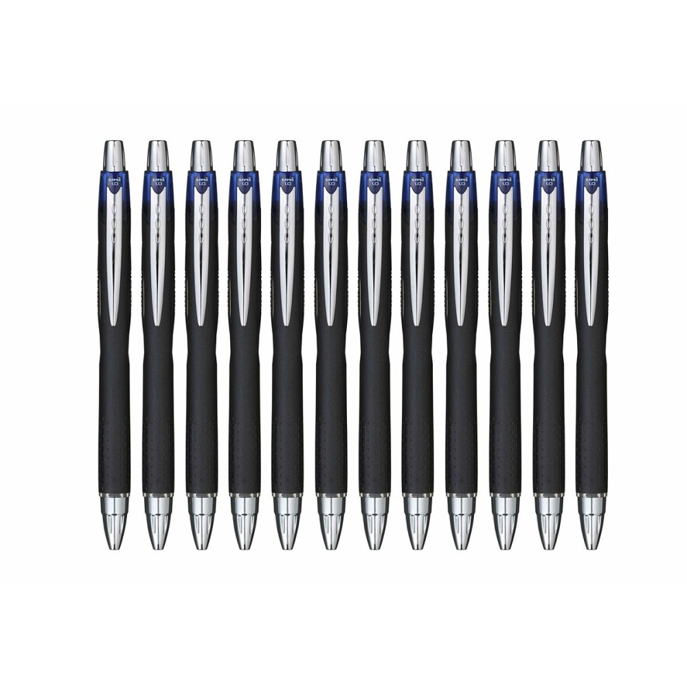 stylo à encre liquide Uni-Ball Rollerball Jetstream SXN-210 Bleu 1 mm (12 Pièces)