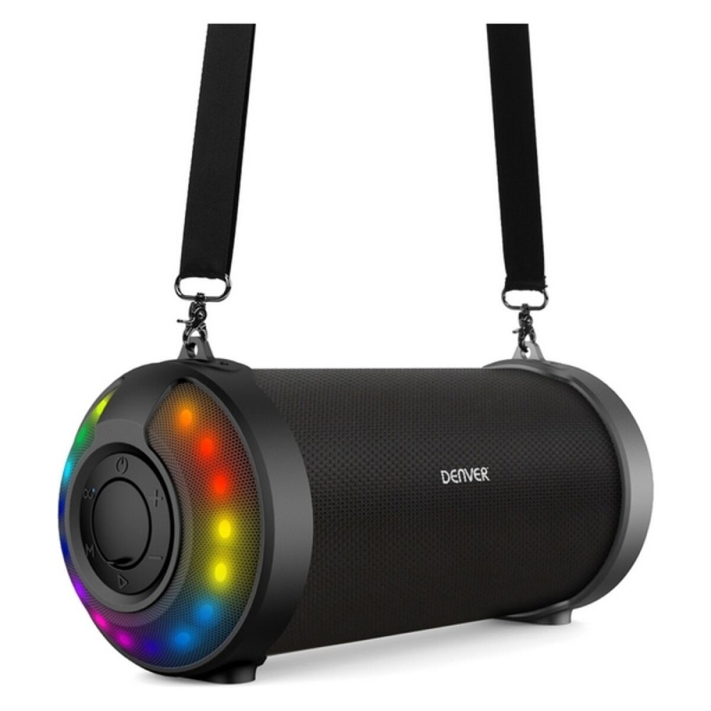 Haut-parleurs bluetooth Denver Electronics Noir 1500 mAh 8,5 W LED RGB