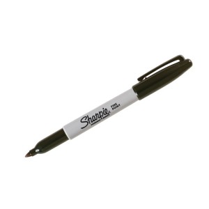 Permanent marker Sharpie Fine Permanent Black 24 Pieces