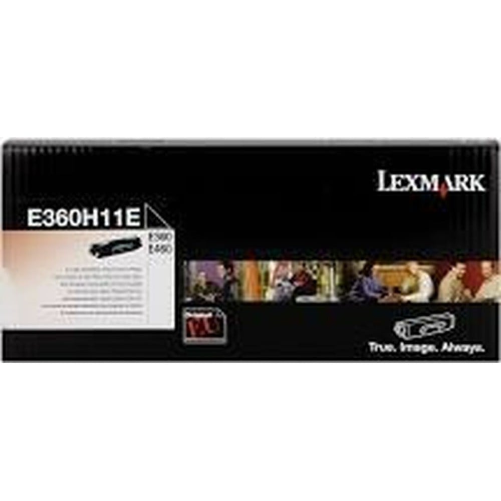 Toner Lexmark E360H11E Schwarz