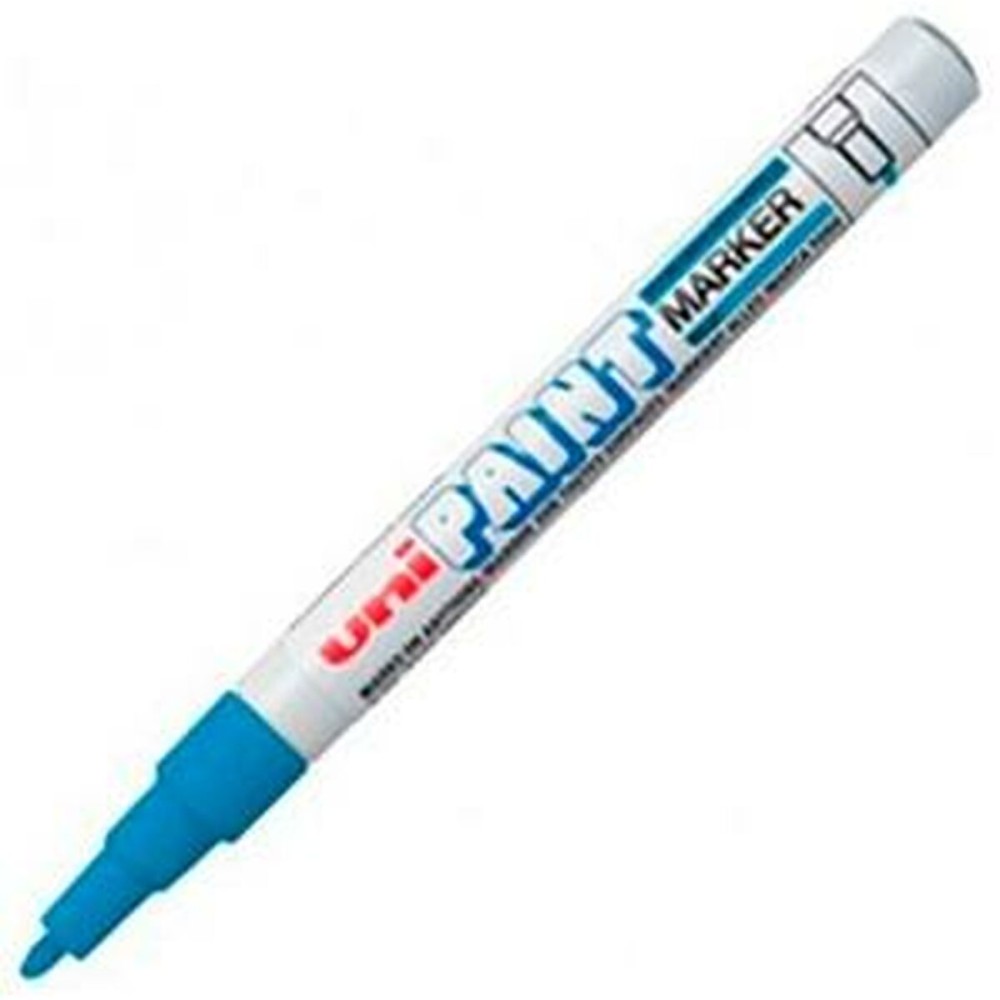 Marqueur permanent Uni-Ball Paint PX-21L Bleu 12 Pièces