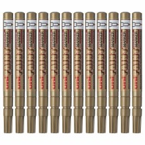 Permanent marker Uni-Ball Paint PX-21L Golden 12 Pieces