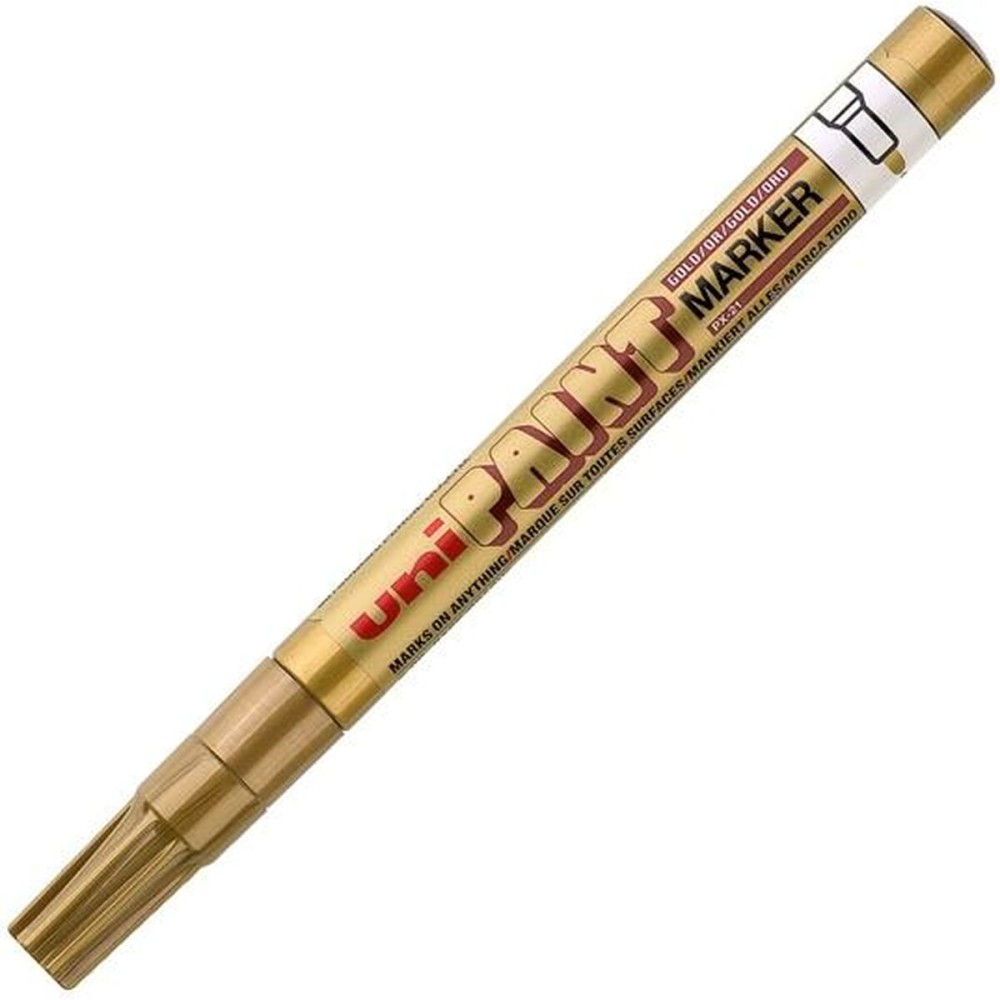 Dauermarker Uni-Ball Paint PX-21L Gold 12 Stücke