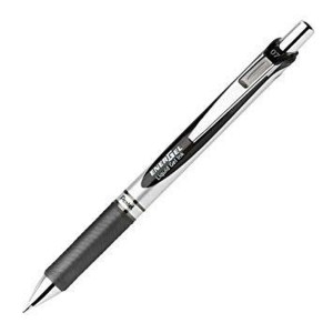 Gel-Stift Pentel EnerGel Deluxe Schwarz 0,35 mm 12 Stücke