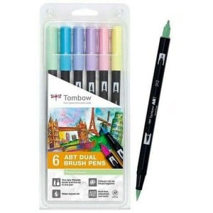 Feutres Tombow Double pointe Multicouleur