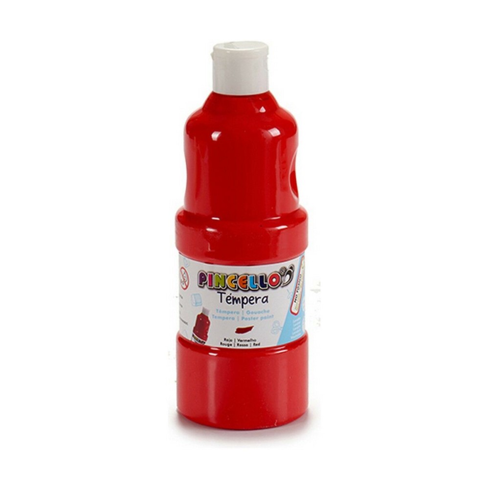 Tempera Pincello Red 400 ml (6 Units)