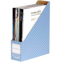 Porte-revues Fellowes 4482101 Bleu A4 Carton Recyclado 10 Pièces 7,8 x 31,1 x 25,8 cm