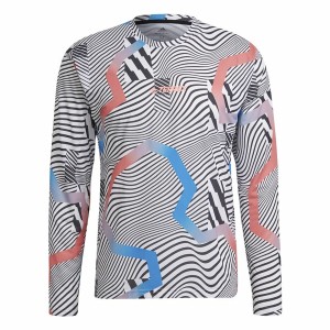 Men’s Long Sleeve T-Shirt Adidas Terrex Primeblue Trail White